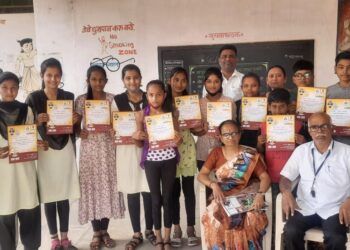 म्हसावद येथे प.पू.सती गोदावरी माध्यमिक विद्यालयात चित्रकला स्पर्धेत 27 विद्यार्थ्यांचा सहभाग