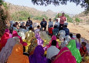 रोजगार आणि ग्राम समृद्धीसाठी एकवटले भगदरी मोजपाडा गावांतील नागरिक