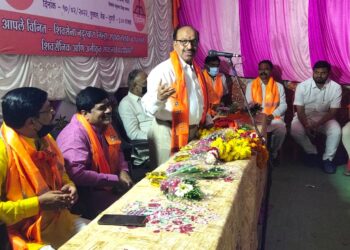 मा. आ. चंद्रकांत रघुवंशी हे नंदुरबार जिल्ह्यातील शिवसैनिकांचे कुटुंब प्रमुख : माजी आ. रवींद्र मिर्लेकर