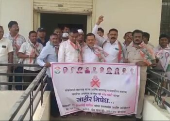 खा.डॉ. हिना गावीत यांच्या घरासमोर आले छावणीचे स्वरूप, मात्र काँग्रेसचे आंदोलन झालेच नाही