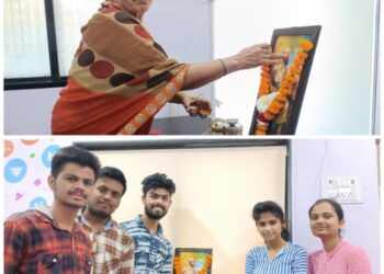 एक्सलंसिया डिजीटल टेक्नॅालॅाजी प्रायव्हेट लिमीटेड येथे शिवजयंती साजरी