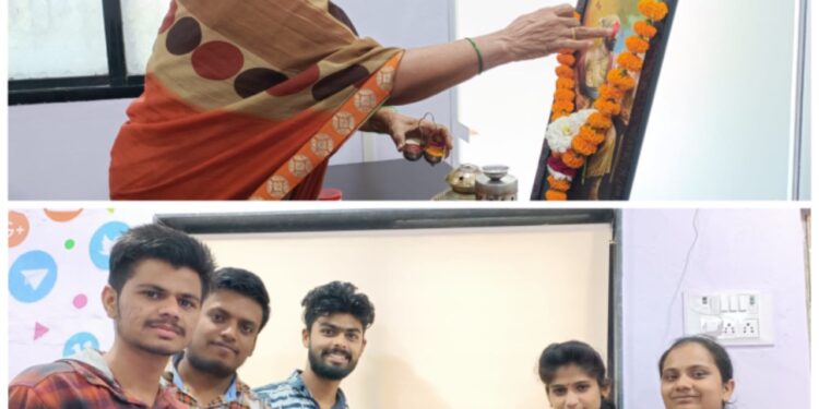 एक्सलंसिया डिजीटल टेक्नॅालॅाजी प्रायव्हेट लिमीटेड येथे शिवजयंती साजरी