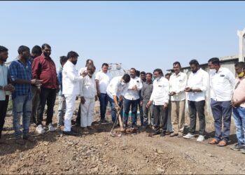 स्थानिक आमदार निधीतून जि.प उपाध्यक्ष ॲड. राम रघुवंशी यांच्या हस्ते भूमिपूजन