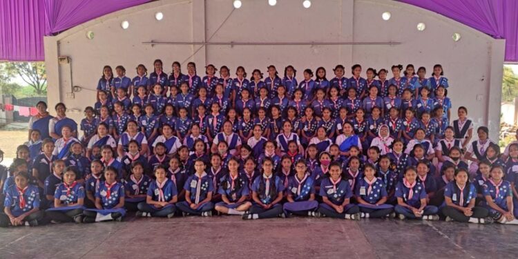 नंदुरबार व धुळे जिल्हा तुन राज्य पुरस्कार चाचणी शिबिरात ११९ गाईड सहभागी