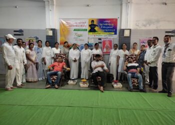 ओम शांती परिवारातर्फे रक्तदान शिबिरास उत्स्फूर्त प्रतिसाद