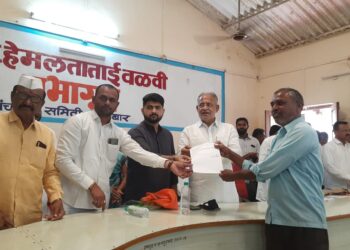 नंदुरबार येथे पं.स.तर्फे  लाभार्थ्यांना योजना मंजुरी आदेशांचे आ.चंद्रकांत रघुवंशी यांच्या हस्ते वाटप