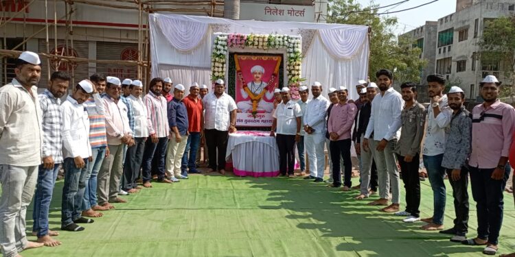 कुणबी पाटील समाजातर्फे जगतगुरु संत तुकाराम महाराज बीज साजरी