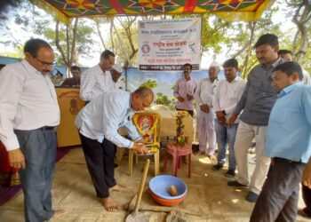 तऱ्हाडी येथे राष्ट्रीय सेवा योजनाविशेष श्रमसंस्कार शिबिराची सुरवात