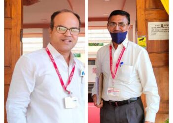 ठेकेदाराकडून ४ लाखाची लाच घेणाऱ्या त्या दोन अधिकाऱ्यांसह पंटरला २६ मार्च पर्यंत कोठडी, एसीबीकडून अधिकाऱ्यांच्या घरांची झडती