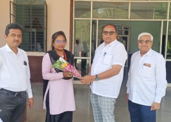 अखिल भारतीय आंतरविद्यापीठ बुद्धिबळ  स्पर्धेसाठी प्रणाली पटेल हीची निवड