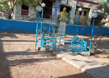 डॉ.बाबासाहेब आंबेडक पुतळा परिसर सुशोभीकरणासाठी 3४ लाखाचा निधी मंजूर