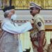 राज्यपाल भगतसिंह कोश्यारी यांच्या हस्ते पोलीस उपअधीक्षक संभाजी सावंत यांना गुणवत्तापूर्ण सेवा पदक प्रदान