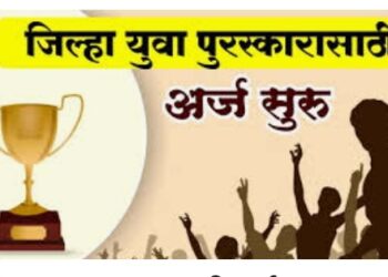 जिल्हास्तर युवा पुरस्कारासाठी अर्ज करण्याचे आवाहन
