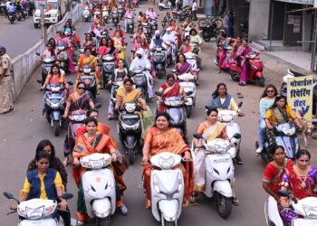 नंदूरबार येथे ‘नारी-शक्ती’ निधार महिला मेळावा साजरा