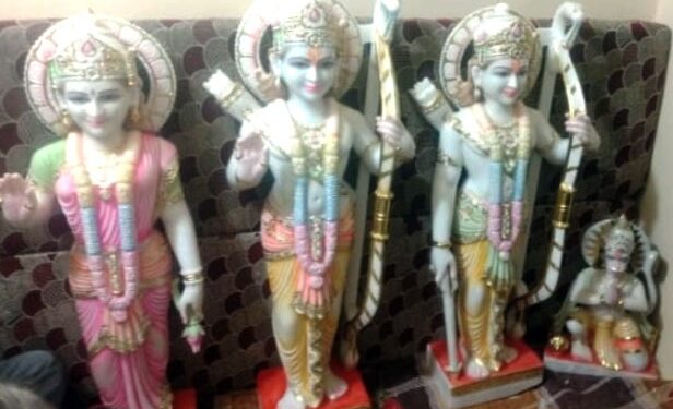 रजाळे येथे रामनवमीला श्रीराम मुर्तींची प्राणप्रतिष्ठा, आजपासून विविध कार्यक्रमांचे आयोजन