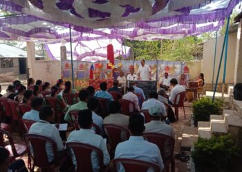 वाण्याविहिर केंद्राची शिक्षण परिषद आमली येथे उत्साहात, कर्तृत्वान महिलांचा करण्यात आला सत्कार