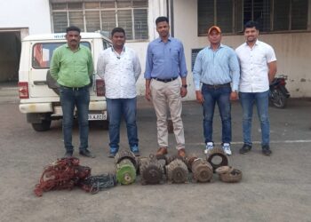 शहाद्यातील ऑईल मिलमधील स्पेअर पार्ट चोरट्यांना २४ तासात केले जेरबंद, दोन लाखांचा मुद्देमाल जप्त