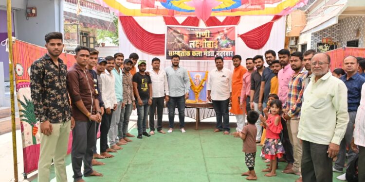 राणी लक्ष्मीबाई मंडळातर्फे श्रीराम नवमीनिमित्त महाप्रसाद वाटप