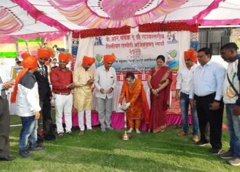 नंदुरबारला के.आर.चषक ९ वी राज्यस्तरीय सीनियर लगोरी स्पर्धा उत्साहात