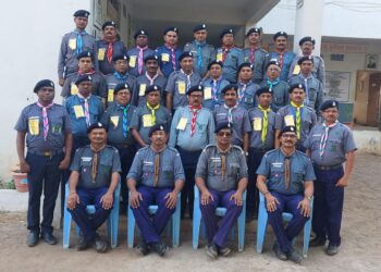 नंदूरबार येथे स्काऊट मास्टर प्रगत प्रशिक्षण शिबिर उत्साहात