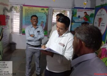 संत गाडगेबाबा ग्राम स्वच्छता अभियानांतर्गत जिल्ह्यात प्रथम आलेल्या श्रीरामपूर व द्वितीय खेडदिगर गावांची विभागस्तरीय समितीकडून पाहणी