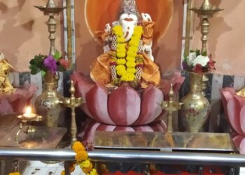 जयनगर येथील हेरंब गणेश मंदिरात अंगारकी चतुर्थीला मोठ्या संख्येने भाविकांना येण्याचे आवाहन