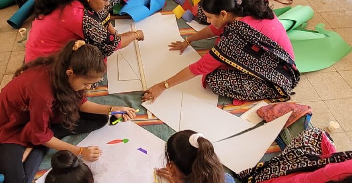 नंदुरबार येथे एस. ए. मिशन हायस्कूल व कनिष्ठ महाविद्यालयात आनंदोत्सव 2022 उन्हाळी शिबिराला उत्साहाने सुरुवात