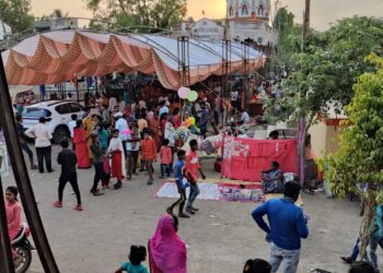 जयनगर येथे अंगारकी चतुर्थीला हजारो भाविकांची घेतले दर्शन , मंदिर परिसराला यात्रेचे स्वरूप