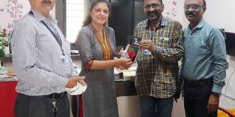 श्रॉफ कनिष्ठ महाविद्यालयात पुस्तक दिन उत्साहात साजरा