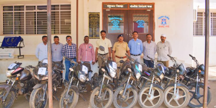 मोटार सायकल चोरी करणारा अट्टल गुन्हेगार जेरबंद, 3 लाख 35 हजार रुपये किमंतीच्या 8 महागड्या दुचाकी जप्त