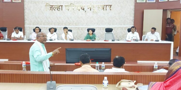 नवापूर तालुक्यात जलजीवन मिशनच्या कामना सुरुवात नसतांना बिले सादर, जि.प.चे संबंधित अधिकारी व ठेकेदार संगनमताने करतात भ्रष्टाचार : जि.प.सदस्य भरत गावित