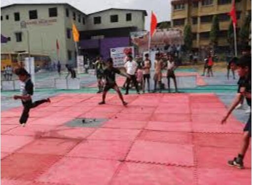 चौपाळे  येथील के.आर. पब्लिक स्कूल येथे के.आर. चषक ९ वी राज्यस्तरीय लगोरी अजिंक्यपद स्पर्धेचे आज उद्घाटन