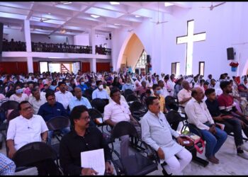 गुड फ्रायडे निमित्त नंदुरबार येथील एस.ए.चर्चमध्ये कार्यक्रम साजरा