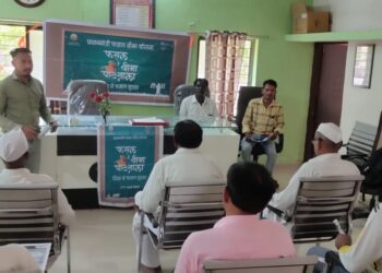 बामखेडा येथे कृषी विभागातर्फे पिक विमा पाठशाळेचे आयोजन