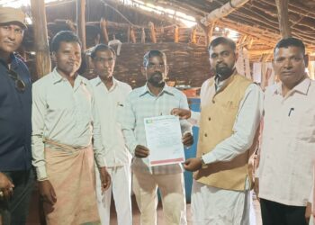 भारतीय किसान सेना जिल्हा संघटकपदी लालसिंग तडवी यांची नियुक्ती