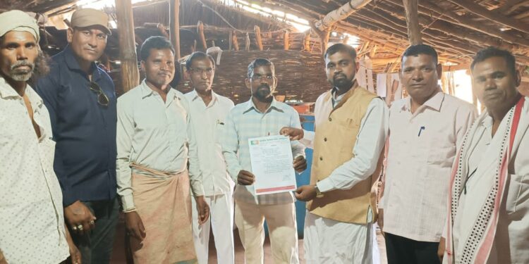 भारतीय किसान सेना जिल्हा संघटकपदी लालसिंग तडवी यांची नियुक्ती