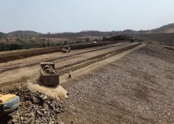 10 दिवसात दोन वेळा बंद पाडलेले देहली प्रकल्पाचे काम अखेर पोलीस बंदोबस्तात झाले सुरु