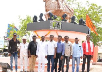 भारतीय किसान सेना व भिलीस्थान लायन सेनेतर्फे विर शिरोमनी महाराणा प्रताप यांना अभिवादन