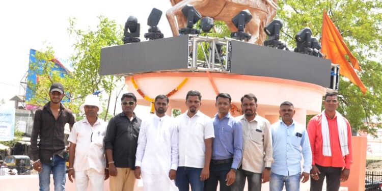 भारतीय किसान सेना व भिलीस्थान लायन सेनेतर्फे विर शिरोमनी महाराणा प्रताप यांना अभिवादन