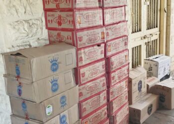 करंजी येथे १ लाख ८५ हजार अवैध दारु जप्त