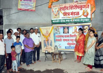 गवळी समाजाचे आराध्य दैवत सिदाजीआप्पा देवर्षी यांना अभिवादन