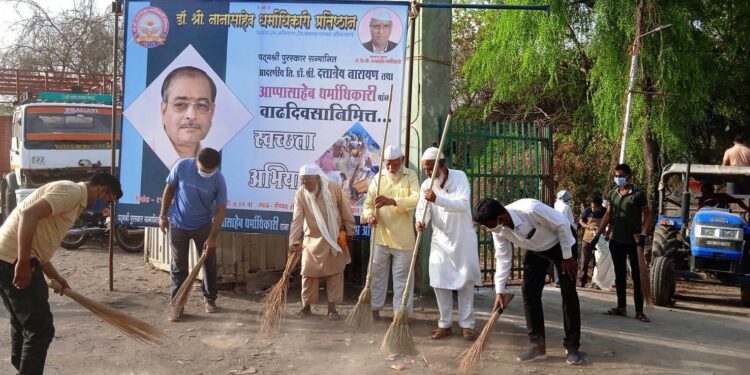 स्वच्छता मोहिमेतून हिंदू-मुस्लिम  एकतेचा दिला संदेश