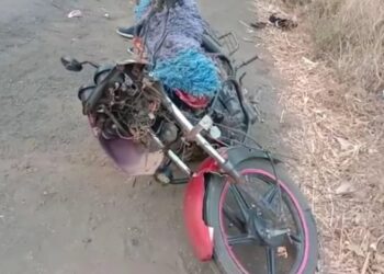 दोन दुचाकीचा भीषण अपघात; चार युवक गंभीर जखमी