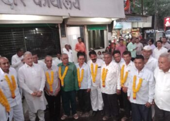 कोपर्ली येथे मा.आ. चंद्रकांत रघुवंशी यांच्या मार्गदर्शनाखाली शेतकरी विकास पॅनलचा दणदणीत विजय