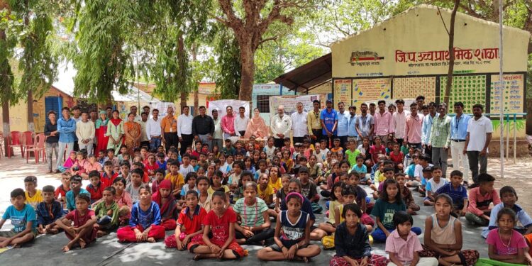 सोरापाडा येथे उन्हाळी प्रशिक्षण शिबिराचे समारोप