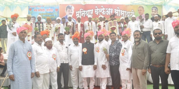 मनियार वेल्फेअर सोसायटी तळोदातर्फे 10 जोडप्यांचा सामूहिक विवाह