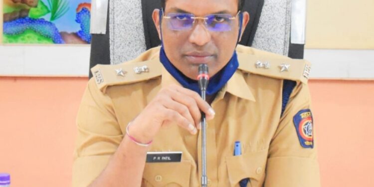 नागरिकांच्या समस्या सोडविण्यासाठी पोलिस अधिक्षक पी . आर . पाटील भरविनार जनता दरबार