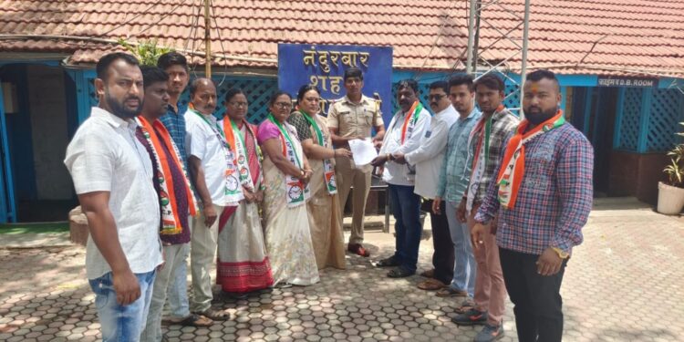 केतकी चितळेवर कठोर कारवाई करा, नंदुरबार शहर राष्ट्रवादीची पोलीसांकडे मागणी