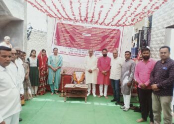 नंदूरबार येथे भाजपातर्फे संत भीमा भोईंना अभिवादन