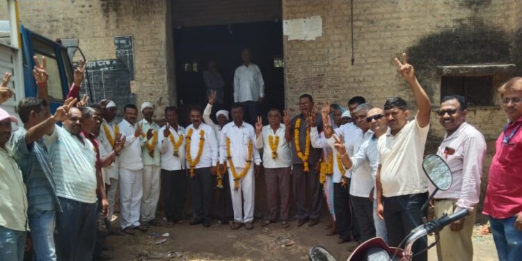 वावद विकासोवर शिवसेना पुरस्कृत पॅनलचे 13 पैकी 10 उमेदवार विजयी